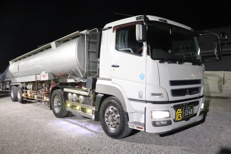 ガソリンなどの危険物輸送